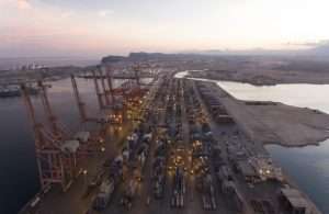 Salalah port is experiencing disruption to its container networks