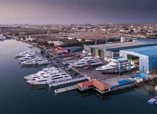 Gulf Craft’s yard in Umm al Quwain has been kept busy this year