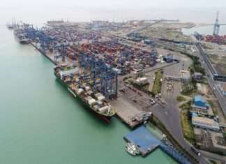 In consolidated results for Q2 FY22 APSEZ’s cargo volumes were up by 47% and total revenue by 56%