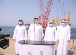 The ceremony to mark the start of the first phase of construction at the South Container Terminal was attended by His Excellency Omar Hariri, President of Mawani, a delegation of senior Saudi government officials, and representatives from DP World Jeddah’s management.