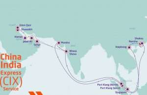 The port rotation of the new CIX service