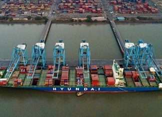 Strong double digit container growth is evident at JNPT