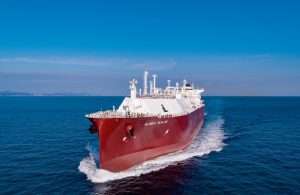 The recently delivered LNG carrier, Global Sealine