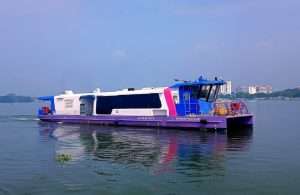 The IRS-classed battery power hybrid catamaran ferry Water Metro-01