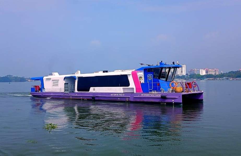 The IRS-classed battery power hybrid catamaran ferry Water Metro-01