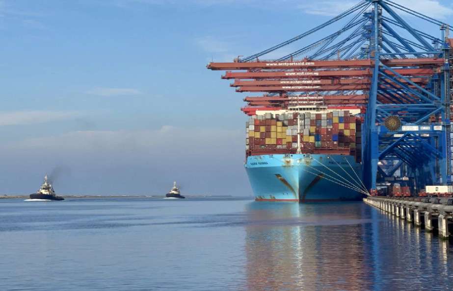 Svitzer tugs operating at the Suez Canal Container Terminal