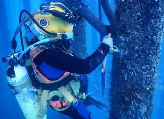 Subsea repair and maintenance services provided by Divetech Marine Engineering Services