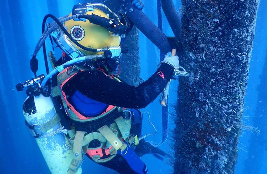 Subsea repair and maintenance services provided by Divetech Marine Engineering Services