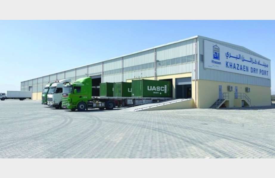 Khazaen Dry Port, which began commercial operations in 2021, is now offering a lCL container service