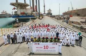 ASRY recently celebrated 10 million man hours without a lost time incident
