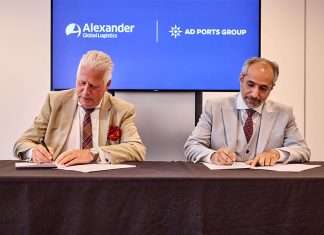 AD Ports has signed an agreement with Alexander Global Logistics to develop pulp and paper product handling facilities at Khalifa Port