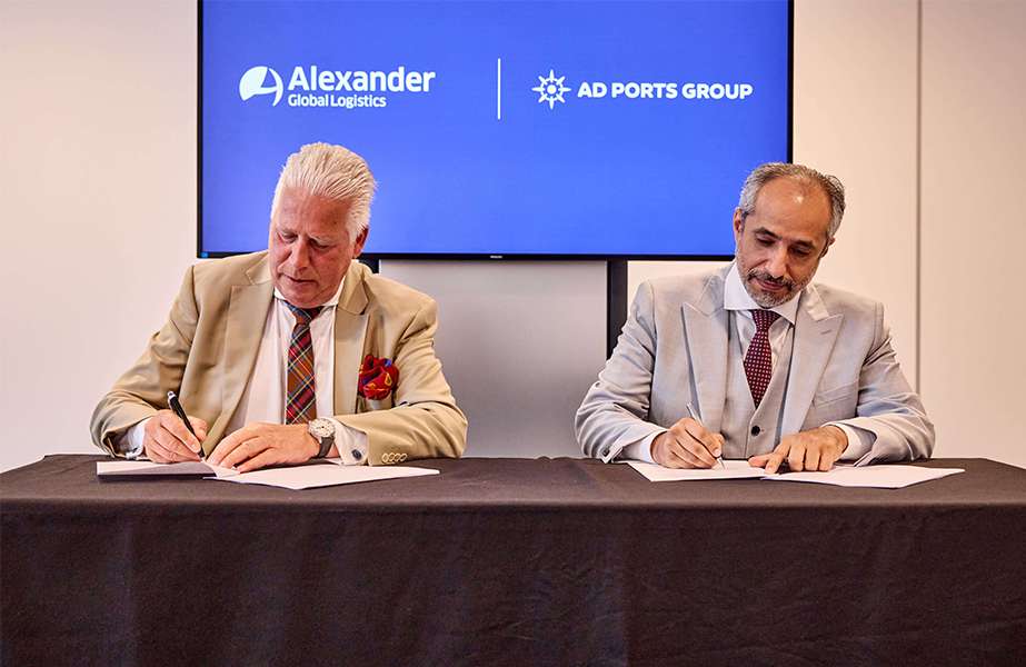 Story2 AD Ports has signed an agreement with Alexander Global Logistics to develop pulp and paper product handling facilities at Khalifa Port