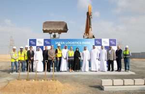 The ground breaking ceremony for the new JAFZA Logistics Park