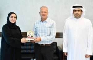 Ministry of Energy and Infrastructure honours Andy Bowerman, Regional Director of The Mission to Seafarers