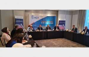ACT’s decarbonisation targets were announced at a roundtable discussion led by CEO Soren Jensen, in the presence of Hussein Al Safadi, Head of APM Terminals in Africa and Middle East, key stakeholders and leading media representatives