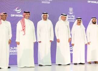The signing ceremony was attended by His Excellency Omar Bin Talal Hariri, President of Mawani, His Excellency Sheikh Nahyan bin Saif Al Nahyan, UAE Ambassador to the Kingdom of Saudi Arabia, Sultan Ahmed Bin Sulayem, Group Chairman and CEO of DP World, Mohammad Alshaikh, CEO DP World Saudi Arabia, and a delegation of senior Saudi government officials as well as representatives from DP World’s leadership team.
