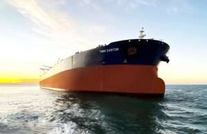 The recently acquired VLCC Twin Castor