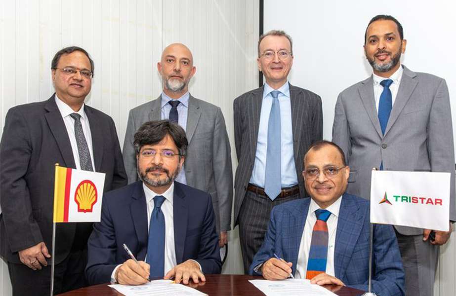 The completion of the sale was celebrated at an event in Dubai, attended by Eugene Mayne, Group CEO, Marco Bachechi, Group CFO, Balaji Nagabhushan, Group CAO, Raed Al Souki, Director- Business Development Middle East and Africa for Tristar Group, and Azmat Jafri, General Manager of Customer Operations in Asia Pacific and China and Marwan Ramadan, Regional Business manager and Project Manager for Shell and other officials from both companies