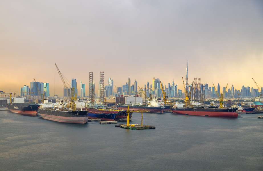 Drydocks World-Dubai is committed to enhancing the environmental performance of shipping