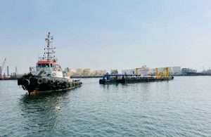 The recently delivered CSD650 dredger is now operational in Kuwait