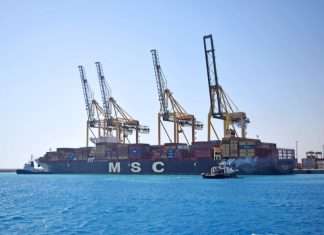 MSC has introduced at new service to King Abdullah Port