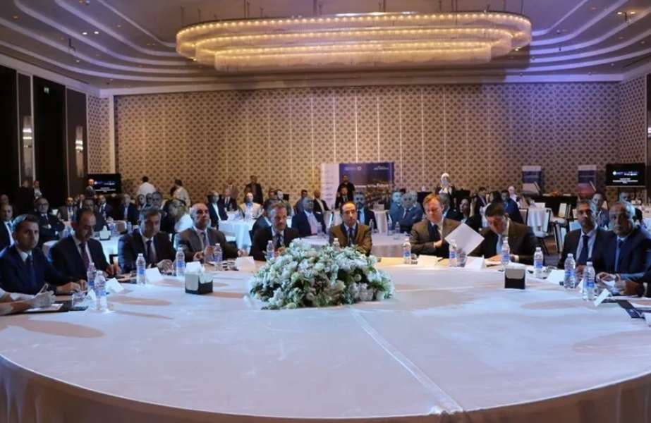 Story13 Delegates attending a conference on the future vision for Aqaba Port
