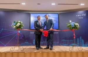 Ibrahim Al Nadhairi, Chief Executive Officer, Asyad Shipping & Drydock and H. E. Anwar Ahmed Muqaibel, The Consul General of Oman in Singapore