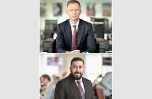 Above, Morten Langtherm, and below Alexandros Margaritis, who have assumed new positions to strengthen the activities of Glander International