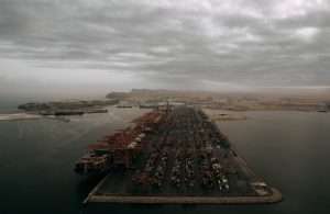 Container throughput at Salalah was down slightly in 2022 compared with 2021 levels