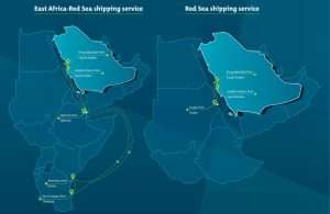 The port rotation of MSC’s new Red Sea services