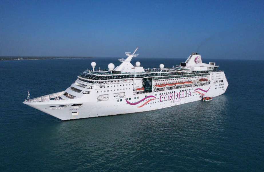 Story11 Cordelia Cruises’ Empress made the inaugural call into the Kankesanturai Port Passenger Terminal