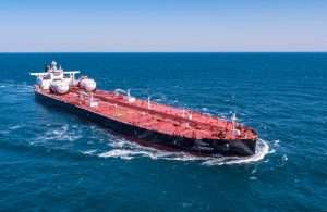 Hafeet, a new dual-fuel VLCC which has recently entered the ADNOC L&S fleet