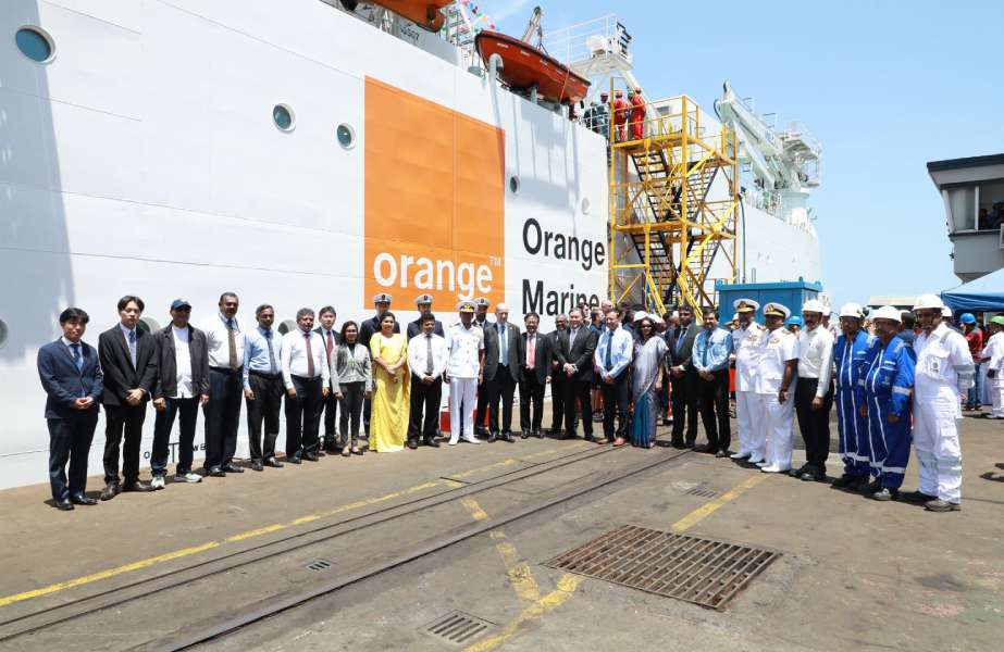 Story14 Distinguished guests at the Sophie Germain delivery ceremony