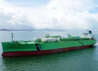 The BW Volans was the first vessel to receive LPG bunker supplies under the new agreement with ADNOC