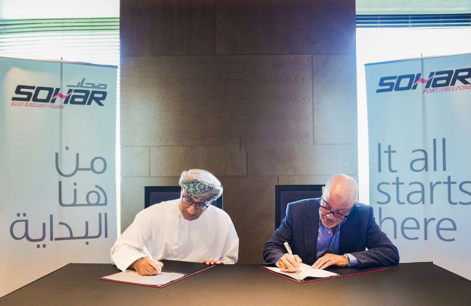 New agreement will expand the automotive logistics facilities in Sohar Freezone