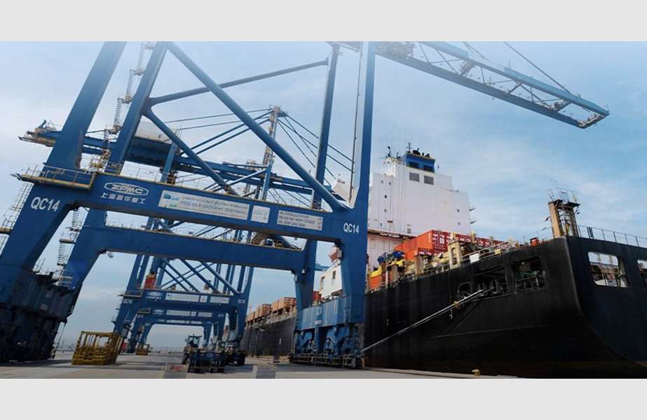 The Jolly Argento making its maiden call into Jeddah port
