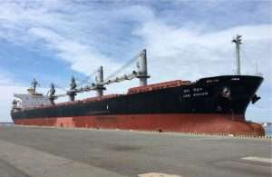 The bulk carrier Jag Rohan which has been sold to an undisclosed third party buyer