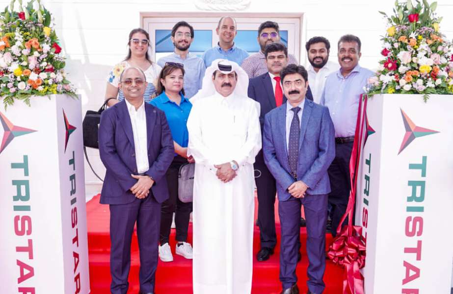 Tristar General Manager for Road Transport and Warehousing Shivananda Baikady and Country Manager for Qatar Praveen Pillai led the customers in the ribbon-cutting ceremonies.