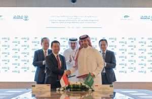 The Dammam logistics park agreement was signed by H.E the President of the Saudi Ports Authority, Omar Hariri, and the CEO of the Saudi Global Ports Company, Edward Tah
