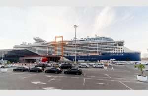 Celebrity Edge making its maiden voyage into Abu Dhabi