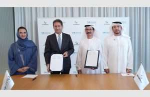 IRENA Director-General, Francesco La Camera, and DP World Group Chairman and CEO, Sultan Ahmed bin Sulayem, have signed an important port and logistics decarbonisation agreement