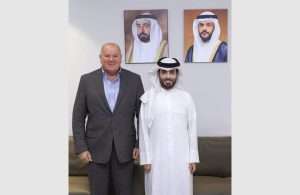 The concession agreement was extended in the presence of Sheikh Khalid bin Abdullah Al Qasimi, Chairman for Sharjah Ports, Customs and Free Zones Authority, who signed the agreement with Peter Richards, Group CEO of Gulftainer