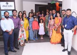Guests assemble to mark the official inauguration of Tomini’s new seafarer training centre in Mumbai