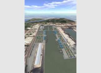 A computer generated impression of the new DACT facility in Damietta port