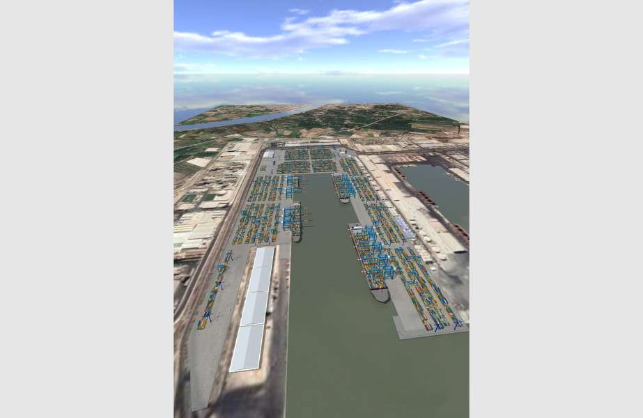 08 copy A computer generated impression of the new DACT facility in Damietta port