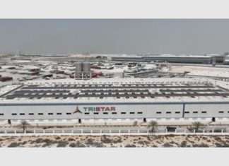 Tristar has installed solar panels on its JAFZA warehouse