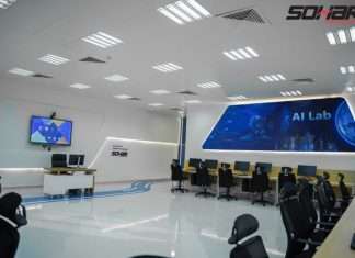 The inauguration of the Artificial Intelligence (AI) lab, supported and funded by Sohar Port and Freezone, aims to enhance students' awareness and knowledge of modern technologies and their applications, which will strengthen port operations in various fields