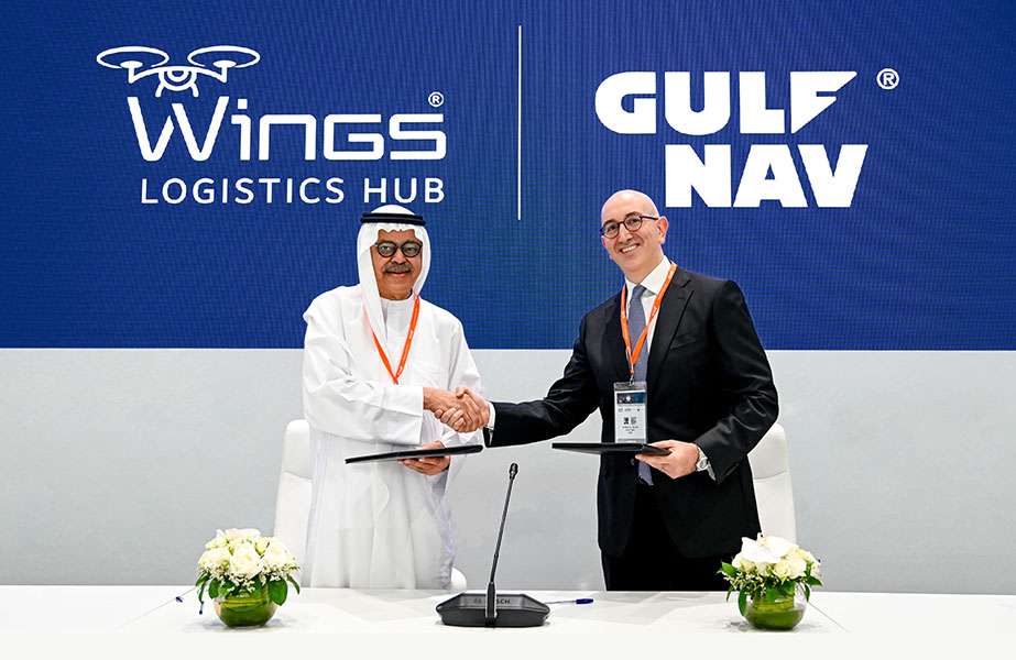 The agreement was signed by Abdul Jabbar Al Sayegh, Chairman of the Board of Directors of Multi-Level Group, and Ahmad Kilani, CEO of Gulf Navigation Holding