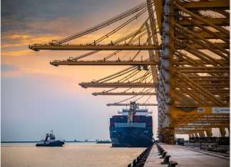 Container traffic remained steady at Jebel Ali port in 2023