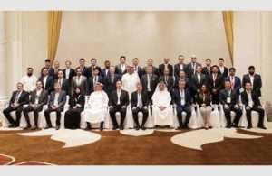 Attendees at the first annual conference held by China Classification Society UAE in Dubai
